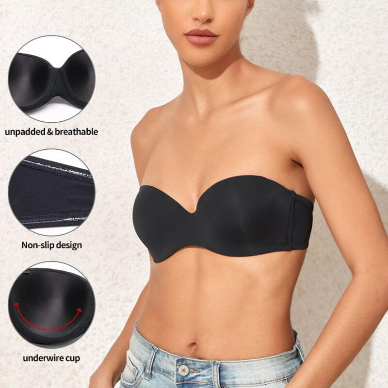 Magic Convertible Non-Slip Strapless Bra - Magic Bra