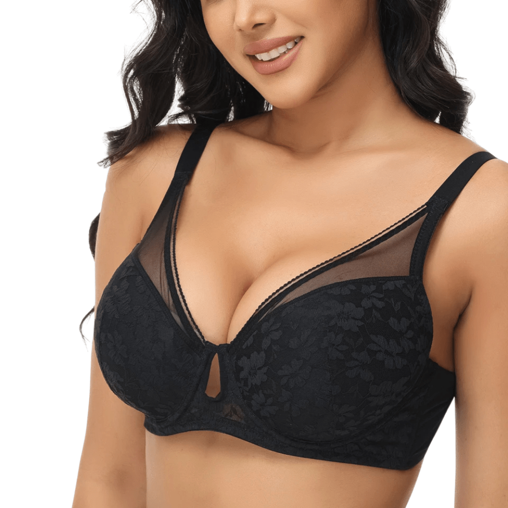 Magic Floral Lace Underwire Bra - Magic Bra