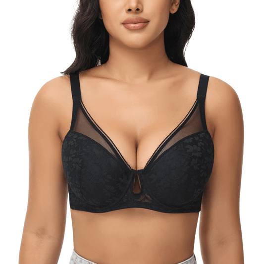 Magic Floral Lace Underwire Bra - Magic Bra