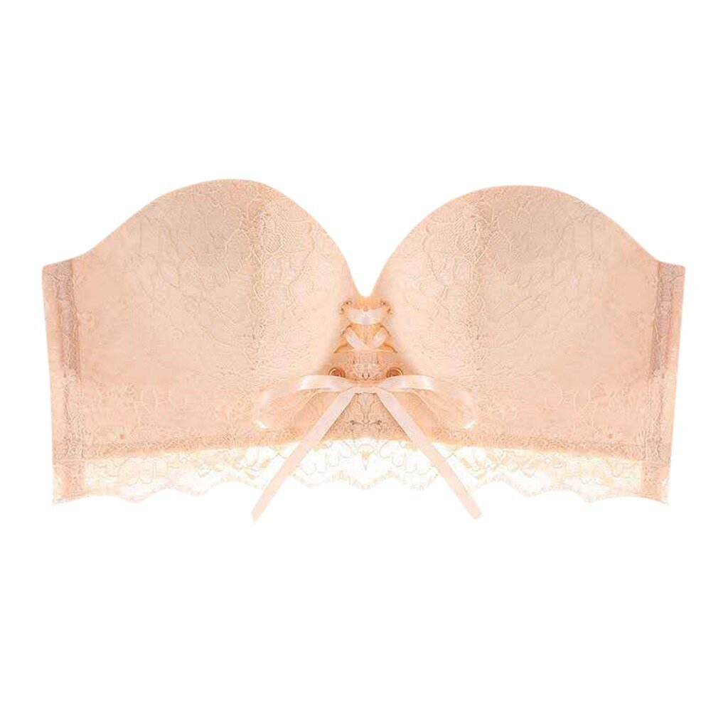 Magic Lace-up Detail Push-Up Bra - Magic Bra