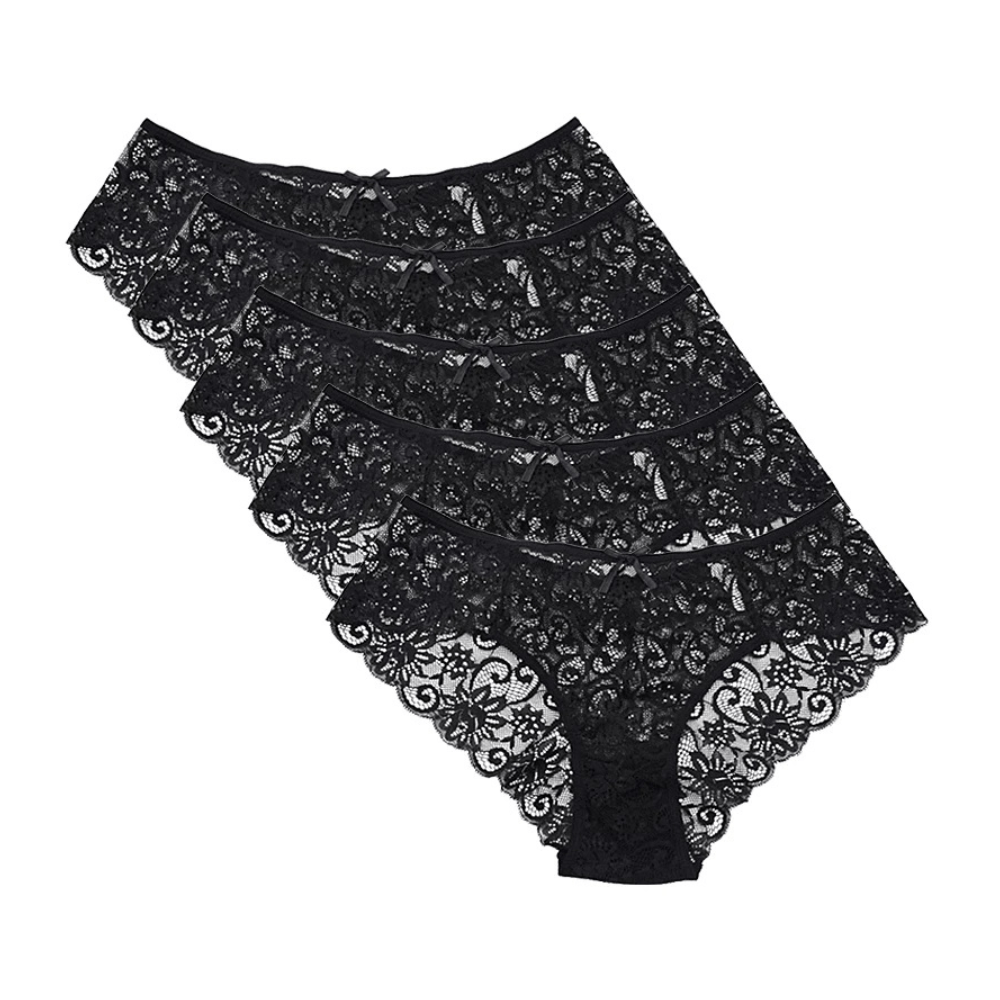 Magic Ultra Thin Mid-Waist Lace Panties - Magic Bra