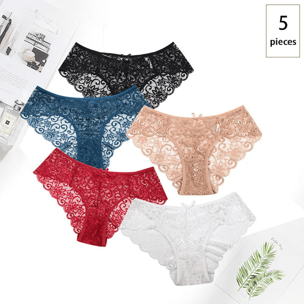 Magic Ultra Thin Mid-Waist Lace Panties - Magic Bra